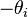 -\theta_i